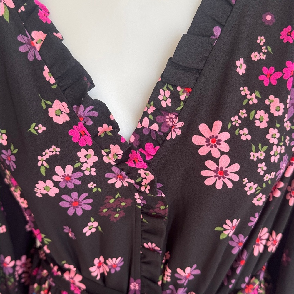KATE SPADE
Bora Floral Print Fit & Flare Dress 10 - Picture 4 of 8